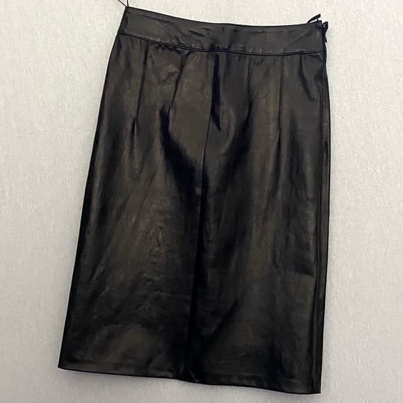 EMMA BLACK Genuine Leather Skirt,All Products : American Fashion Style Bags On Sale
